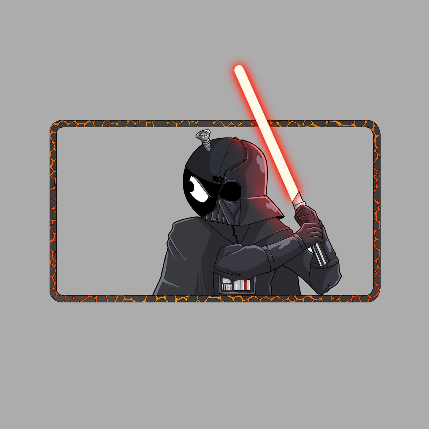 Darth Vader Batter man Pin